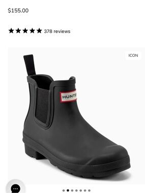 Hunter Women’s Chelsea Rain Boot